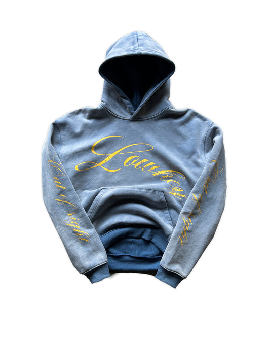 WASHED BLUE HOODIE