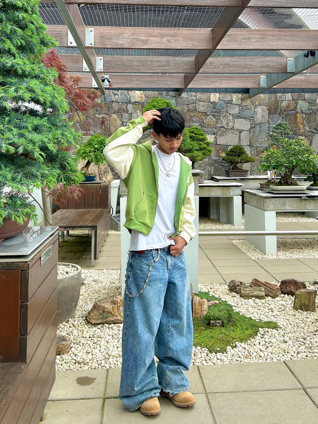 MATCHA ZIP-UP
