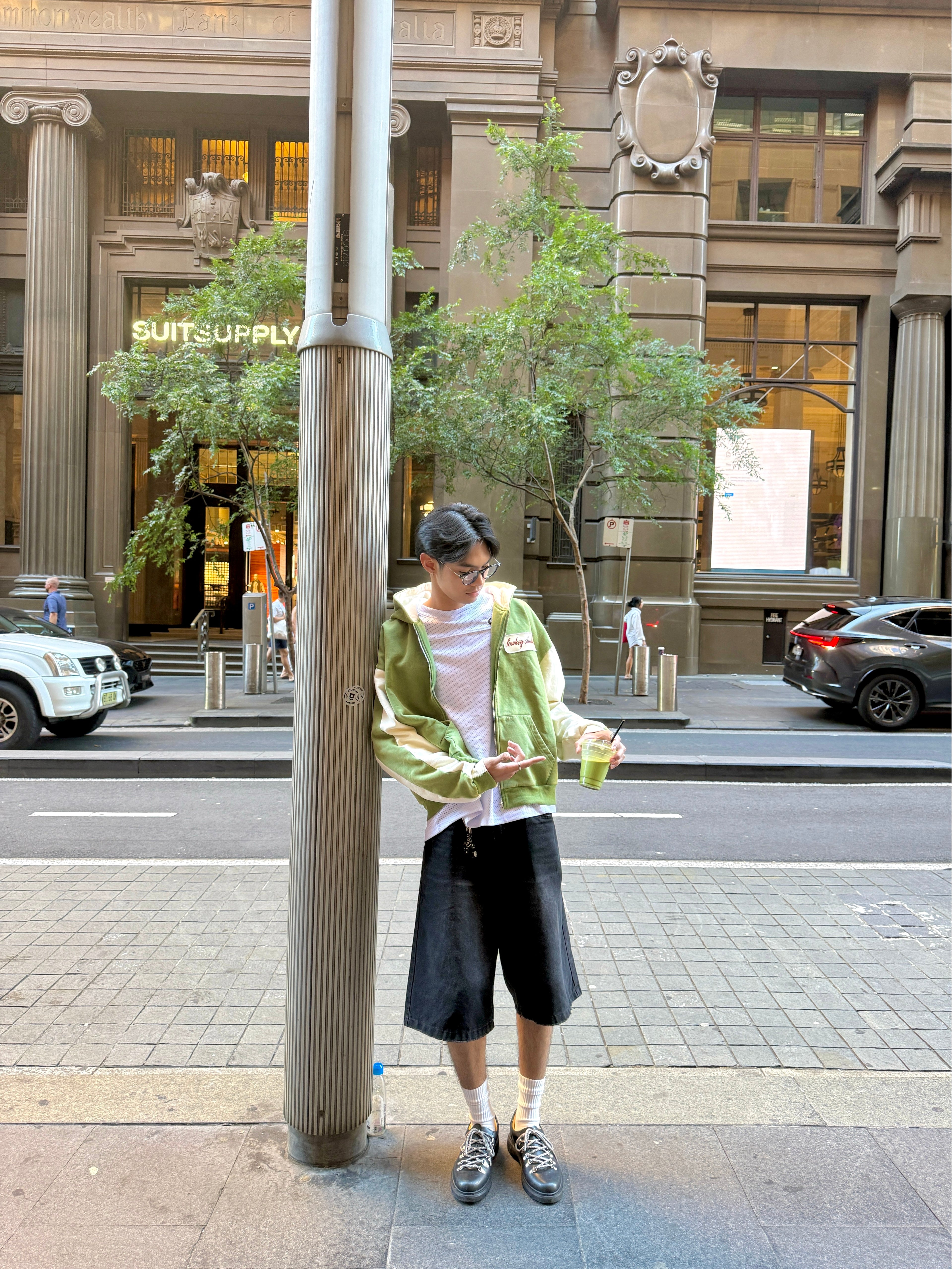 MATCHA ZIP-UP