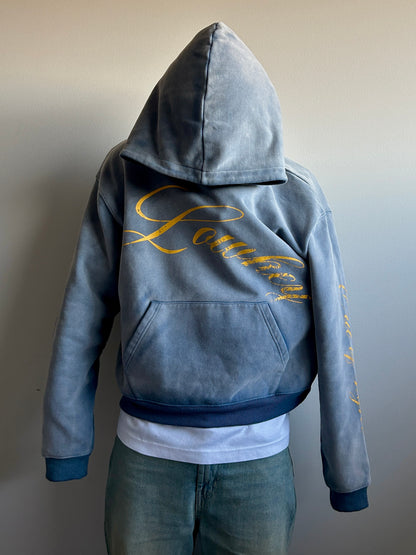 WASHED BLUE HOODIE
